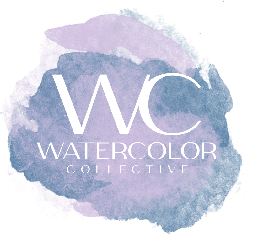 Pink_Blue Watercolor Splotch